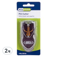 ezydose Easy Cut 固定型切藥器 隨機出貨, 2個