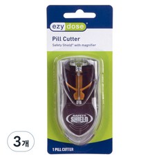 ezydose Easy Cut 固定型藥丸切割器 隨機出貨, 3個