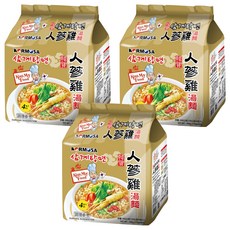 KORMOSA 韓寶 人蔘雞湯麵, 4入, 12包