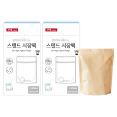 생활을그리다 스탠딩 종이 저장팩 대 1000ml 30p, 2개, 대(L)