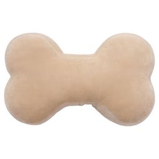 YVONNE COLLECTION 以旺傢飾 立體大骨頭抱枕, 42 x 62 x 18cm, 蜜茶棕