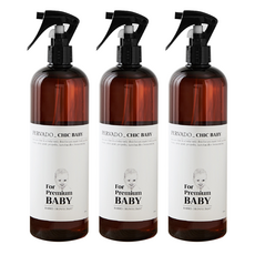 페르바도 칙베이비 아기소독제 토이클리너 살균스프레이, 500ml, 3개