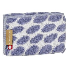 imabari towel 今治毛巾 日本內銷款 水玉 ORIM 長毛厚實款 手帕巾 28x28cm, 紫色, 1條