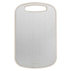 雙面廚房菜砧板 加厚不易滑 邊緣水槽設計 防滑包邊環保TPE, 顏色隨機, 1入