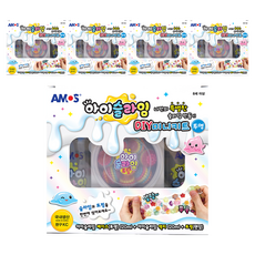 AMOS 阿摩司 i-SLIME DIY 迷你套組, 透明, 5套