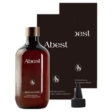 아베스트 대용량 디퓨저 리필액, 베이비파우더, 500ml, 2개