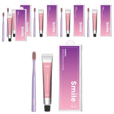 KUNDAL 昆黛爾 牙科護理攜帶式牙膏 50g+牙刷 隨機出貨, 6組