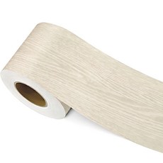 Mate 木紋飾條壁貼, 暖橡木色, 10 cm x 8 m