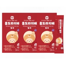 룰루맘 우리아이 맑은습관 홍도라지배 젤리, 150g, 3개, 배 + 홍도라지 혼합맛