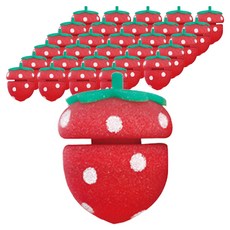 SHE'S LINE 泡泡톡 草莓髮捲 10p, 混合色, 5個