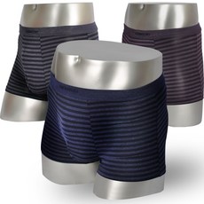 EZERROCHET A-ONE Inting 快乾機能性條紋四角褲 3件組 219300