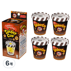 捕捉果蠅 蒼蠅 蟲子 黏性杯 Blue Spider 4入, 6個, 80g