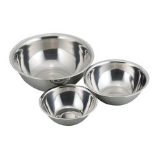 FREIZ 和平 Kachikore 調理盆 KR-8274, 15cm + 18cm + 24cm, 1組, 不鏽鋼調理碗3個(15cm + 18cm + 24cm)