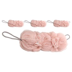 GUSTUFF 附掛繩長形沐浴球, 隨機出貨, 2套, 2入