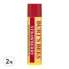 버츠비 모이스춰라이징 립밤, 스트로베리, 4.25g, 2개 스트로베리, 4.25g, 2개