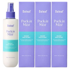 Daleaf Glam免沖洗髮膜噴霧, 200ml, 3瓶
