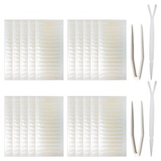 Darkness 蕾絲紋雙眼皮貼, 米色, 20組