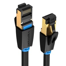 VEnTIOn 威迅 IKA系列 CAT8八類超高速電競級網路線 1M, 黑色, 1條