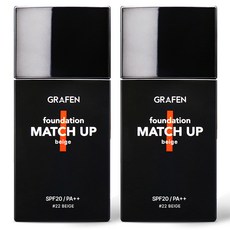 GRAFEN 男士粉底液 40ml, 23 Beige, 2瓶