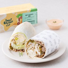스윗밸런스 불고기 귀리보리 웜랩, 190g, 1개