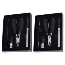 발톱 제거 4종 세트, 2세트, 올블랙