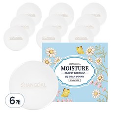 샹달 모이스처 뷰티바 비누 10개입, 1kg, 6개