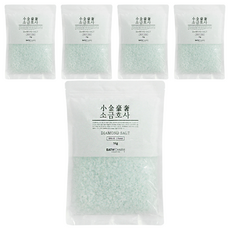 바스참 소금호사 다이아몬드 솔트 포레스트, 1kg, 5개