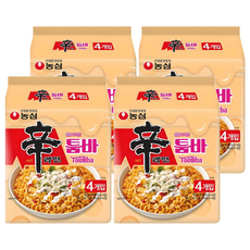 NONGSHIM 農心 奶油芝士辛辣麵 137g, 16包