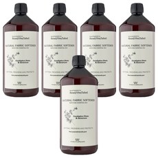 Vanilla Blanc Read The Label 頂級天然衣物柔軟精 英國製 尤加利與天竺葵,5瓶,1L