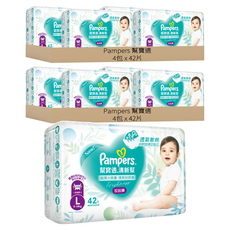 Pampers 幫寶適 原廠公司貨 清新幫拉拉褲/尿布 9~14kg, L, 336片