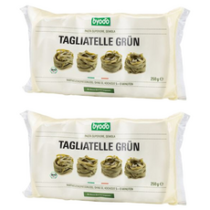 byodo 綠色義大利寬扁麵, 250g, 2個