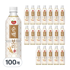동원 순백 보리차, 100개, 500ml