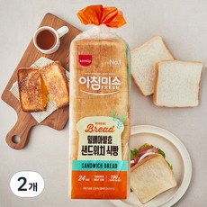 삼립 밀배아발효 샌드위치 식빵, 790g, 2개
