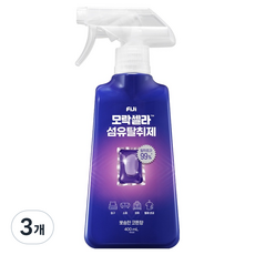 피지 모락셀라 섬유탈취제 뽀송한 코튼향 본품, 400ml, 3개