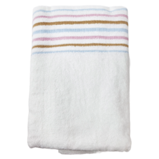 LIFE 來福牌 自然唯美浴巾 70*140CM 490G 100%棉 台灣製, 白色, 1條