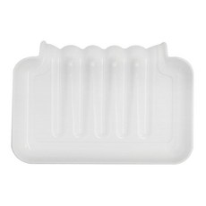 ECHO 塑膠瀝水肥皂盤, 單一顏色, 1個