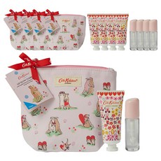Cath Kidston 透明潤唇膏 2.2g + 護手霜 20ml 套組, 5套