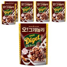 Market O NATURE 格蘭諾拉麥片 巧克力吉拿棒口味, 6個, 300g