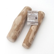 DOG-i 原木咖啡樹磨牙狗狗玩具, 2個, 混合色