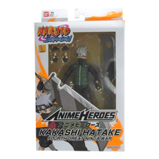 BANDAI 火影忍者可動公仔 旗木卡卡西 第四次忍界大戰, 1個