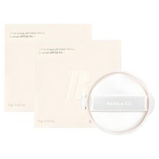 바닐라코 커버리셔스 얼티밋 화이트 쿠션 파운데이션 리필 14g, 19 라이트, 2개