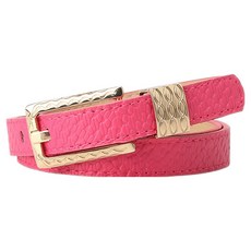 瑪朵布緹 復古風女款扣環圖案腰帶