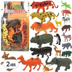 OZ TOY 生動自然動物王國公仔, 2套