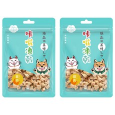 Hi Pet Chan 嗨寵物們 咔嗞凍乾, 2包, 雞肉, 25g