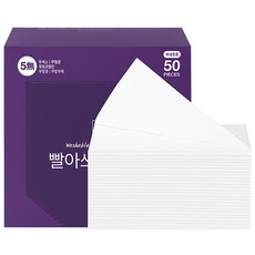 Saenghwalgongsik 可水洗多用途抹布巾, 1個, 50入