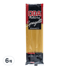 OBA Makarna 義大利麵, 500g, 6個