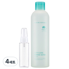 네이처리퍼블릭 시티케어 마린워터 토너 260ml + 미스트 공용기, 4세트