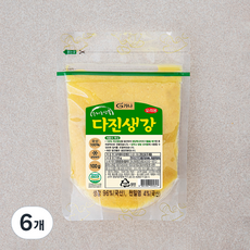 가나 요리용 다진생강, 100g, 6개