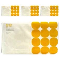 Mexsmon 美思夢 懶人抹布 免洗拋棄式清潔巾, 60張, 4包