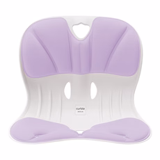 Curble 台灣公司貨 Grand 護脊美學椅, 薰衣草色 + 白色